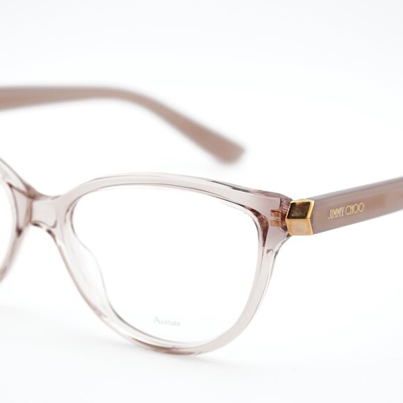 Jimmy Choo JC226 0FWM 00 Eyeglasses Nude 53mm Cat Eye Frame - Picture 8 of 11